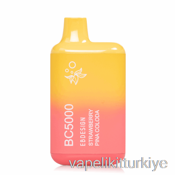 Vape Likit Bc5000 Tek Kullanımlık çilek Pina Colada